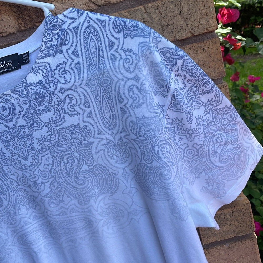 TopMan Ombre Print T-shirt - Picture 4 of 10
